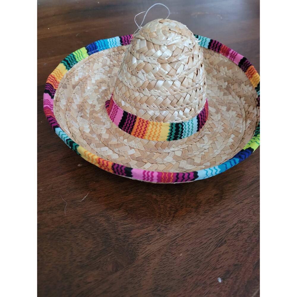 Dog - Straw Sombrero
